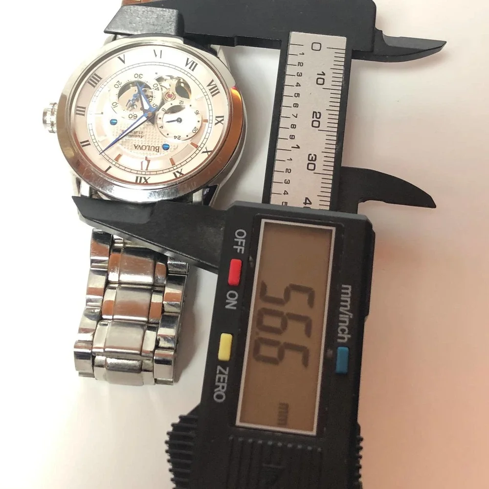 Bulova BVA Automatic Self Winding 21 Jewel  Men Watch Clear Exhibition Caseback_12